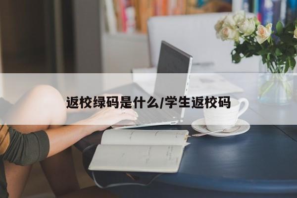 返校绿码是什么/学生返校码